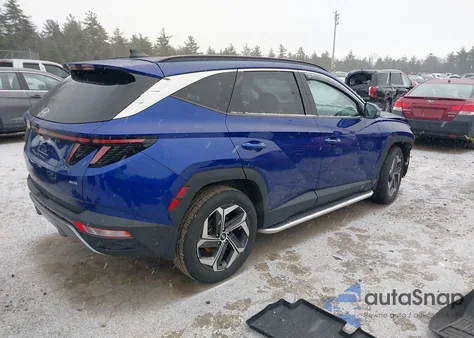 2022 Hyundai Tucson Limited z USA, uszkodzony, nr VIN 5NMJECAE1NH023859